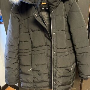 Nautica Black Water-Resistant Jacket